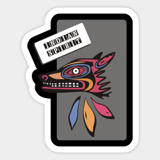 Indian Spirit Sticker